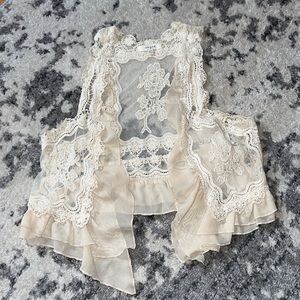 Lace vest